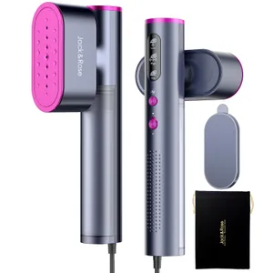 Jack & Rose K1 travel steamer for clothes — dual voltage 2-in-1 steamer and iron